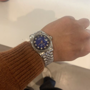 Rolex Datejust Blue Diamond Dial 1601 (Pre-Owned and Customized, Mint condition) photo review